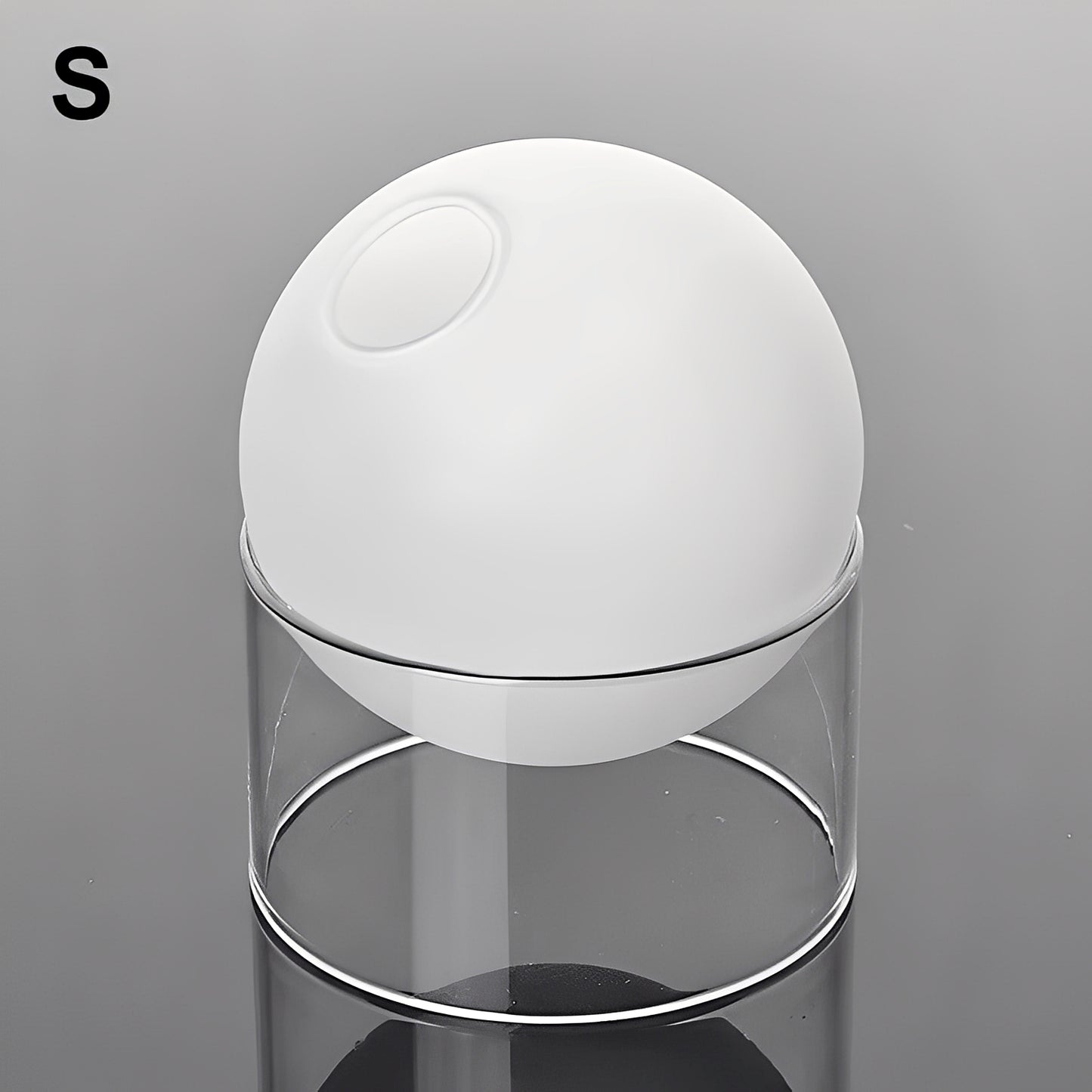 Amira – Bunte Glas Kugelvase Dekoration