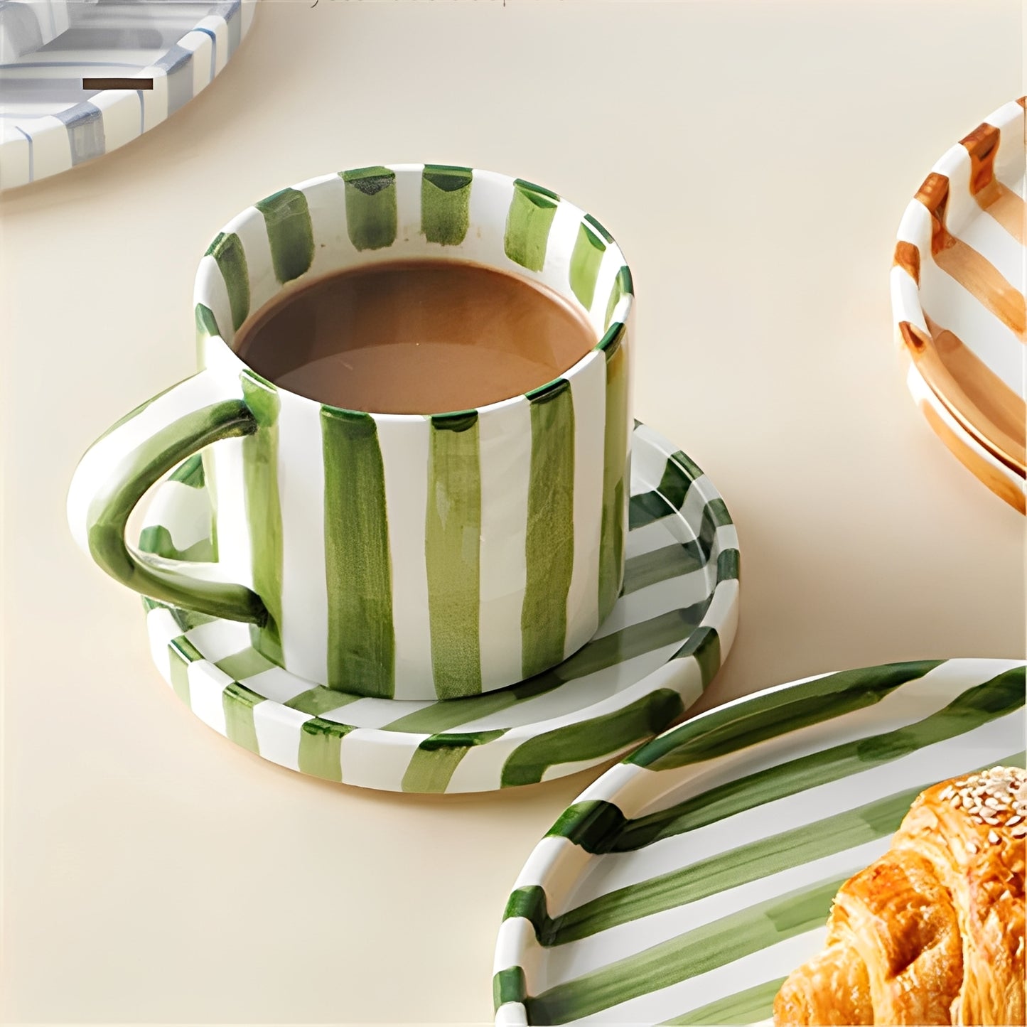Elena – Vintage Keramik Kaffee-Tasse