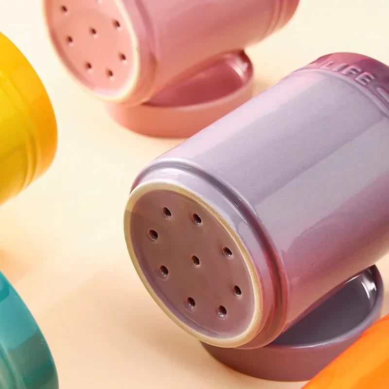 ClayTidy – Keramik-Aufbewahrung für Küche mit Farbakzenten