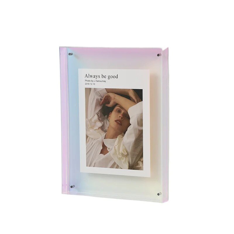 Clara – Transparenter DIY-Fotorahmen aus Acryl