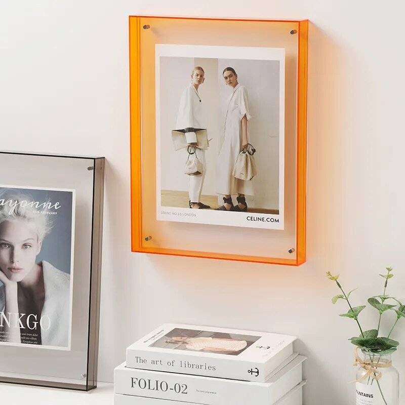 Clara – Transparenter DIY-Fotorahmen aus Acryl