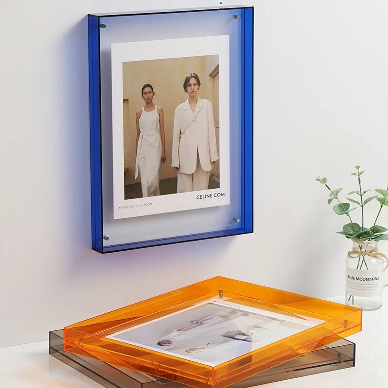 Clara – Transparenter DIY-Fotorahmen aus Acryl