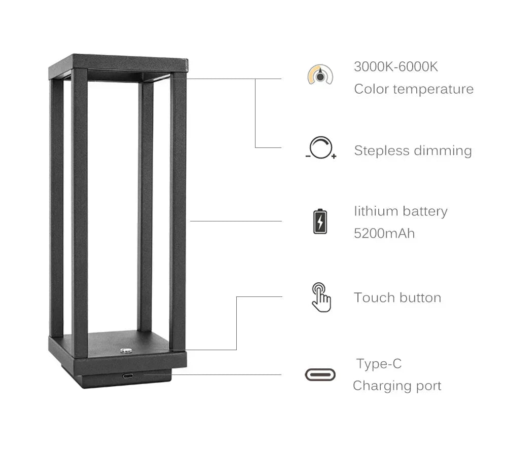 GlowSense – Sensoraktivierte LED-Lampe ohne Kabel