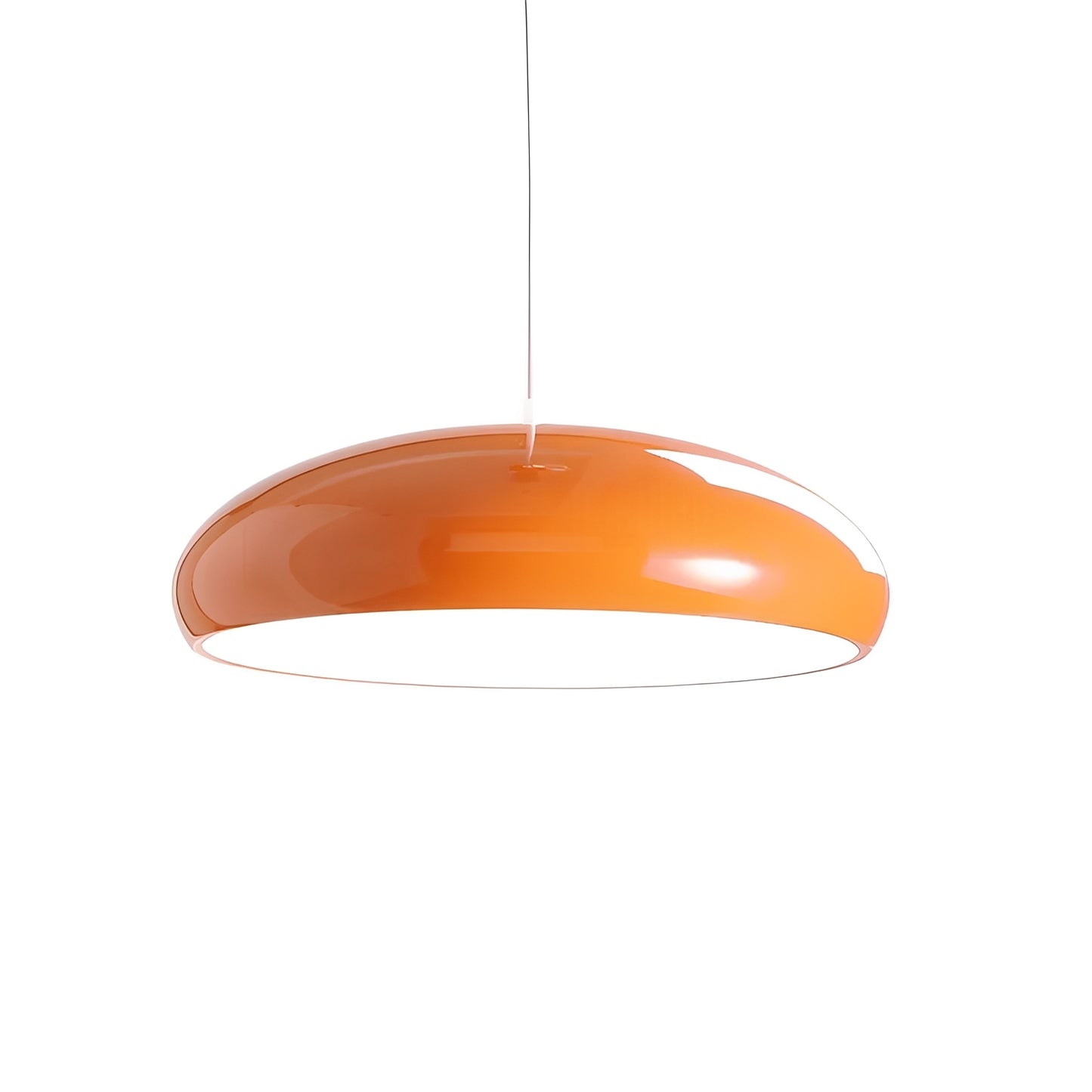 Soren – Moderne Orange Restaurant-Pendelleuchte