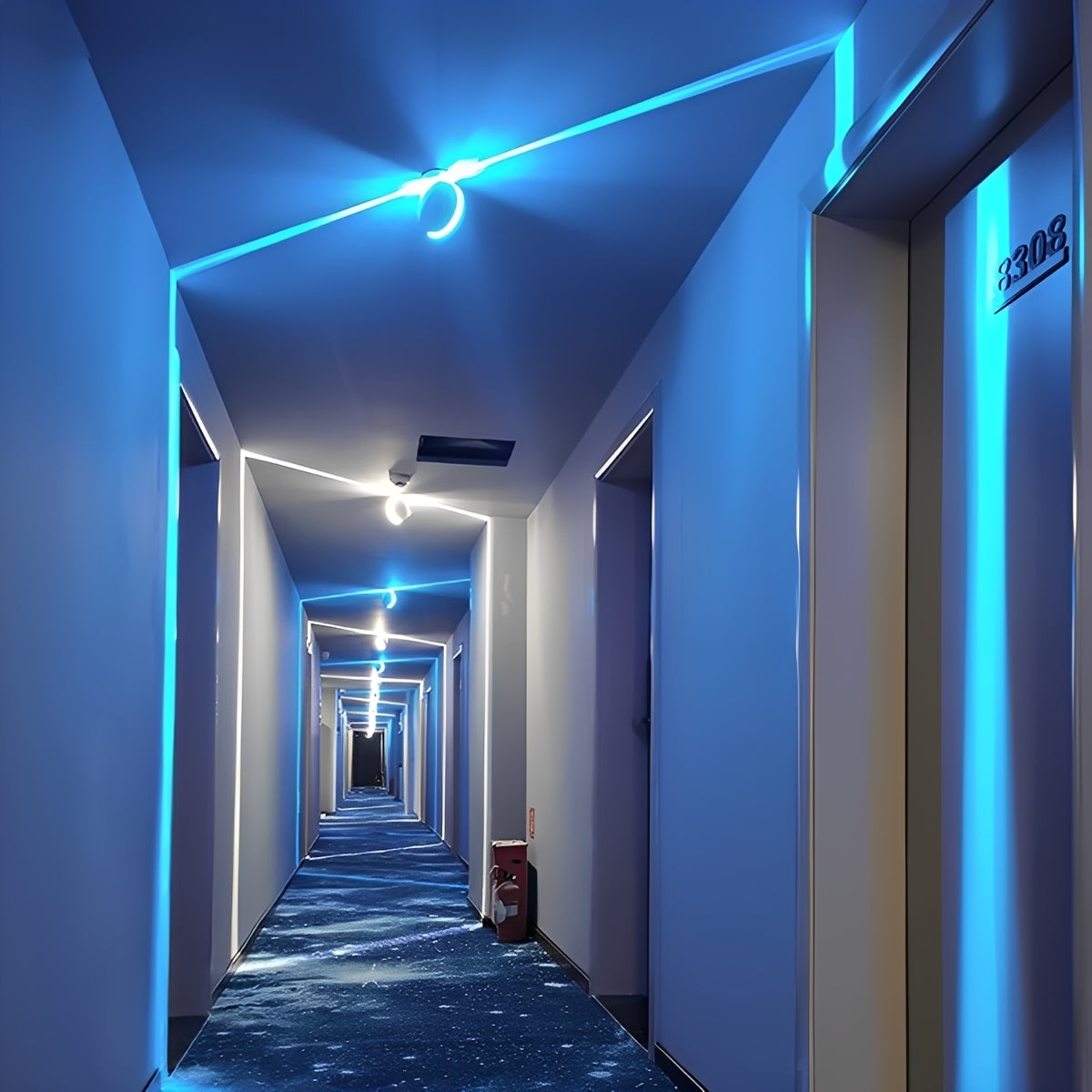 Felix – Moderne LED Beam Spot Wandleuchte