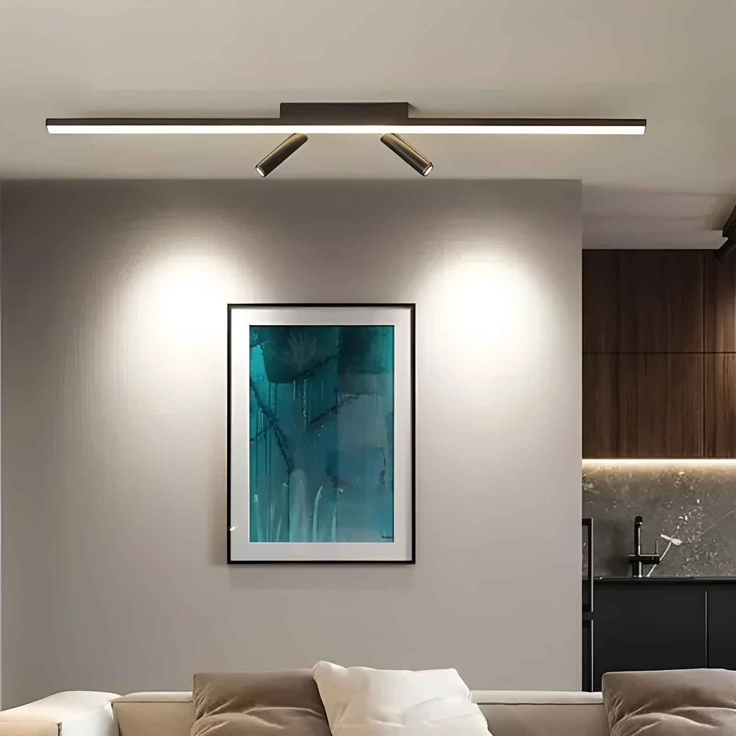 Haney – Lineare LED-Deckenleuchte