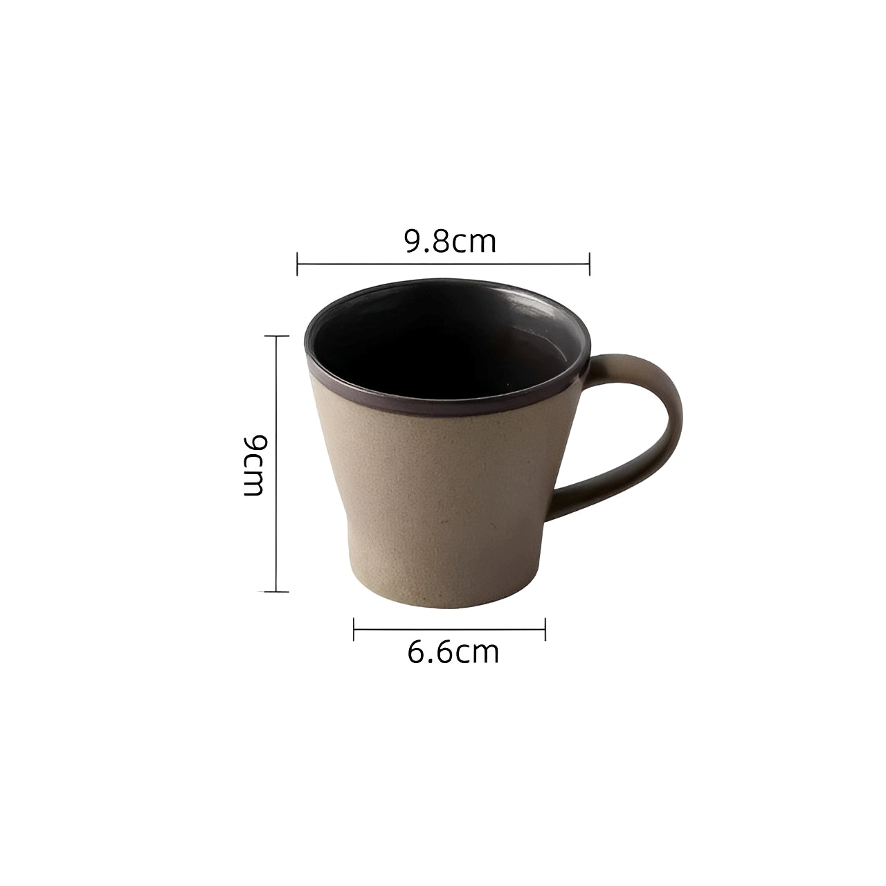 Felipe – Elegante Stoneware Kaffeetasse