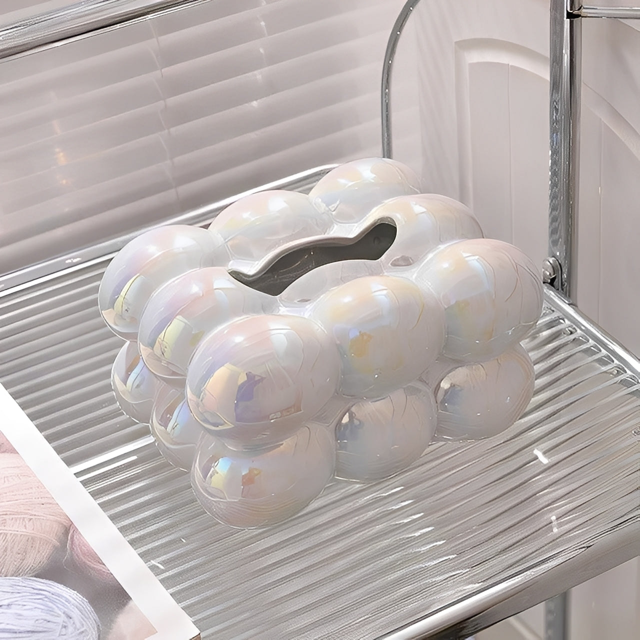Reiko – Elegante Taschentuchbox aus Keramik
