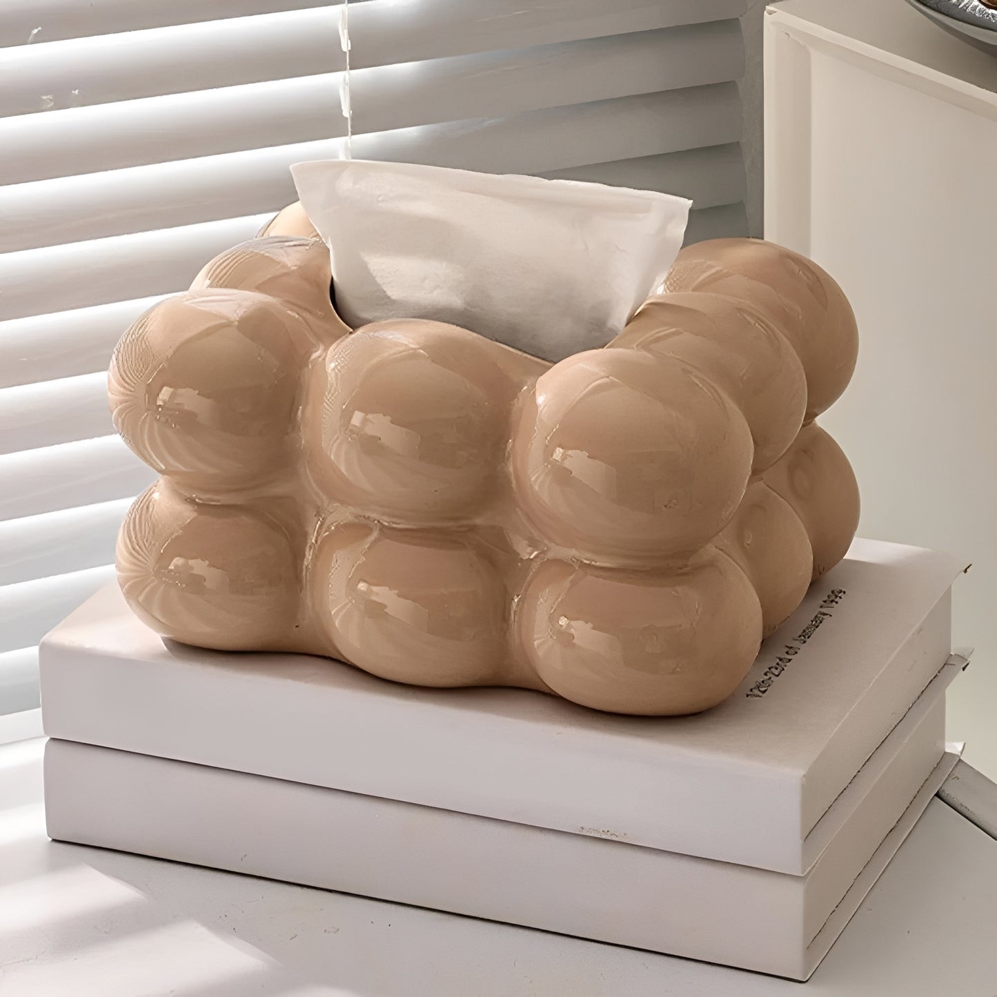 Reiko – Elegante Taschentuchbox aus Keramik