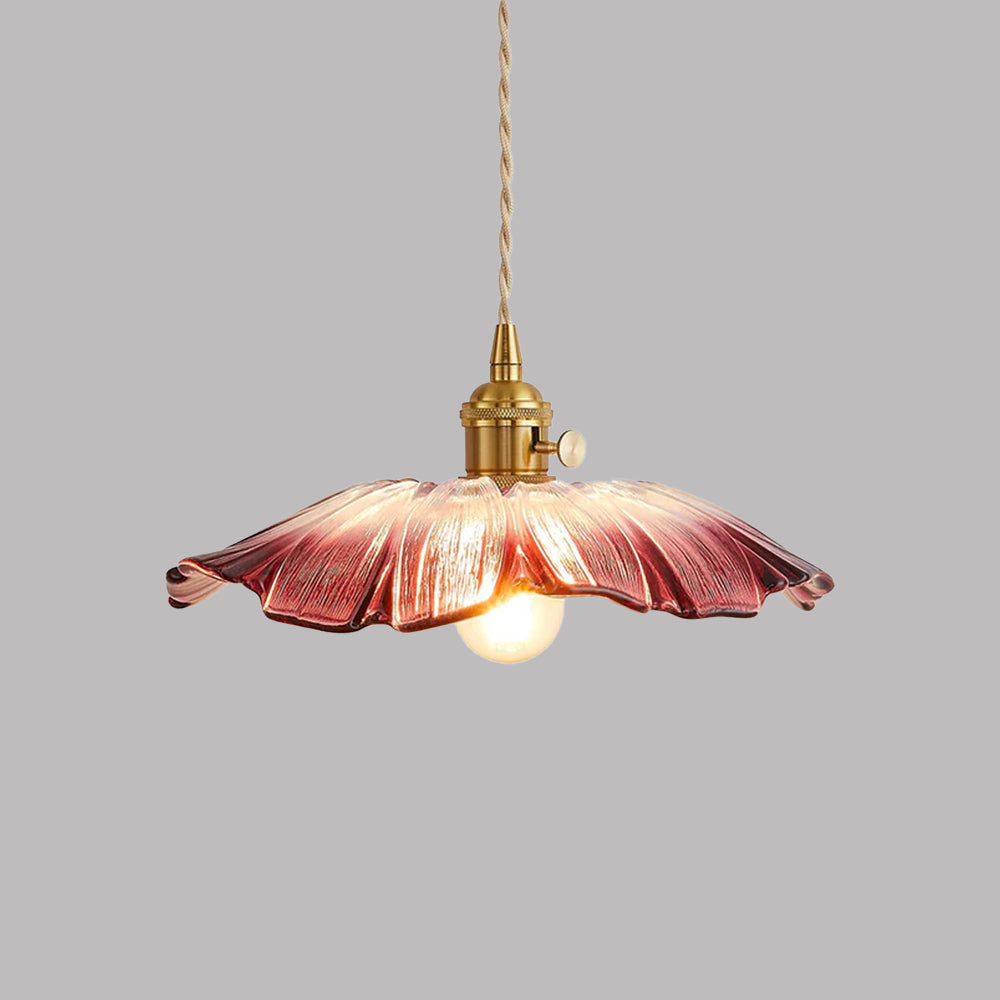 Karo – Vintage Retro Glas-Pendelleuchte