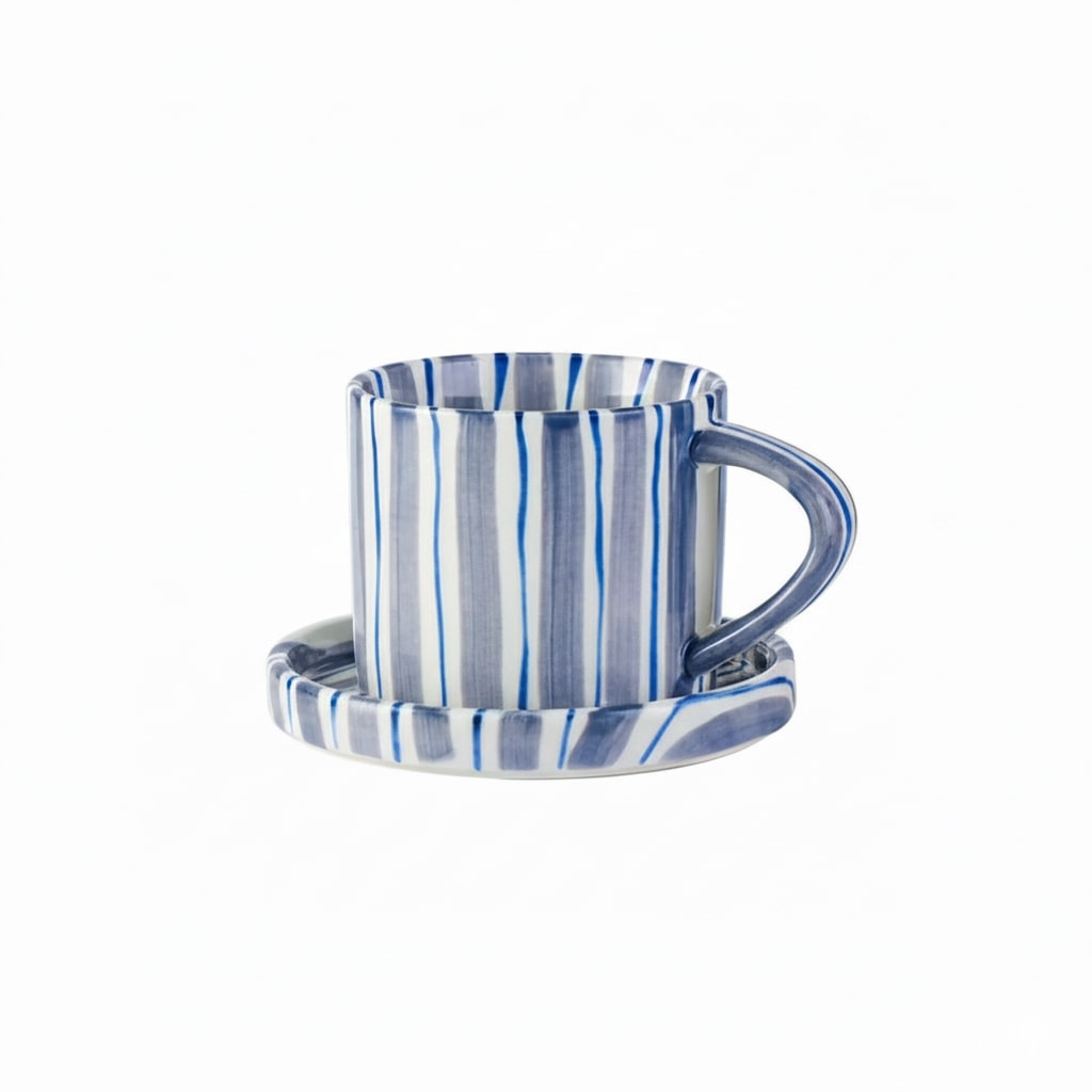 Elena – Vintage Keramik Kaffee-Tasse