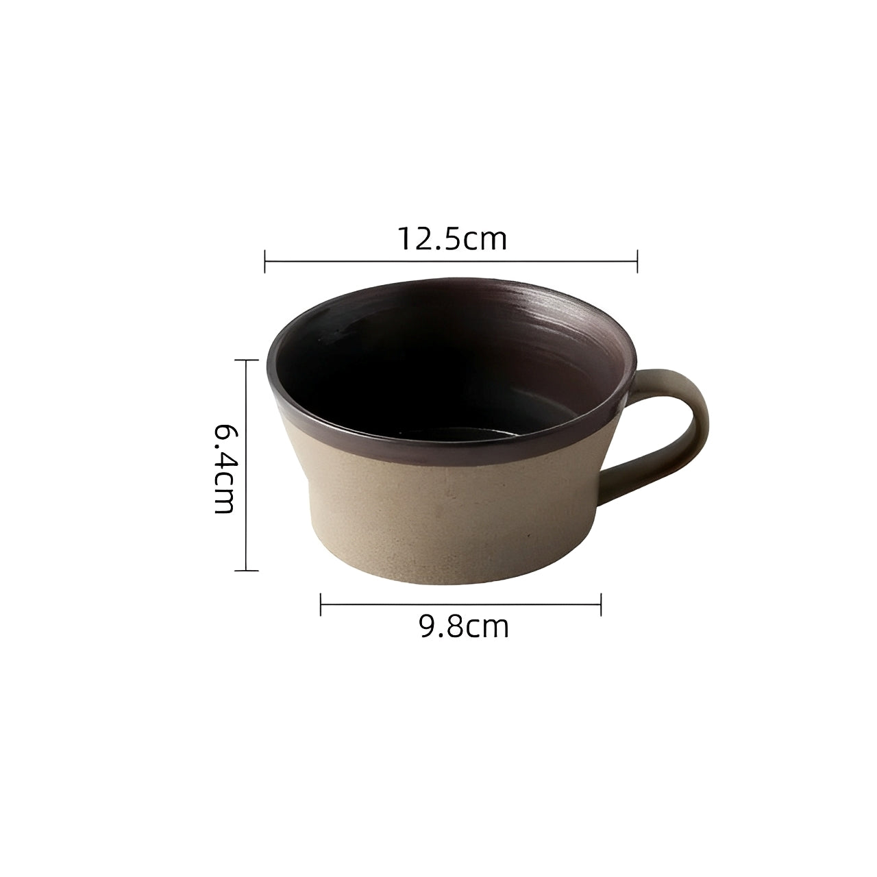 Felipe – Elegante Stoneware Kaffeetasse