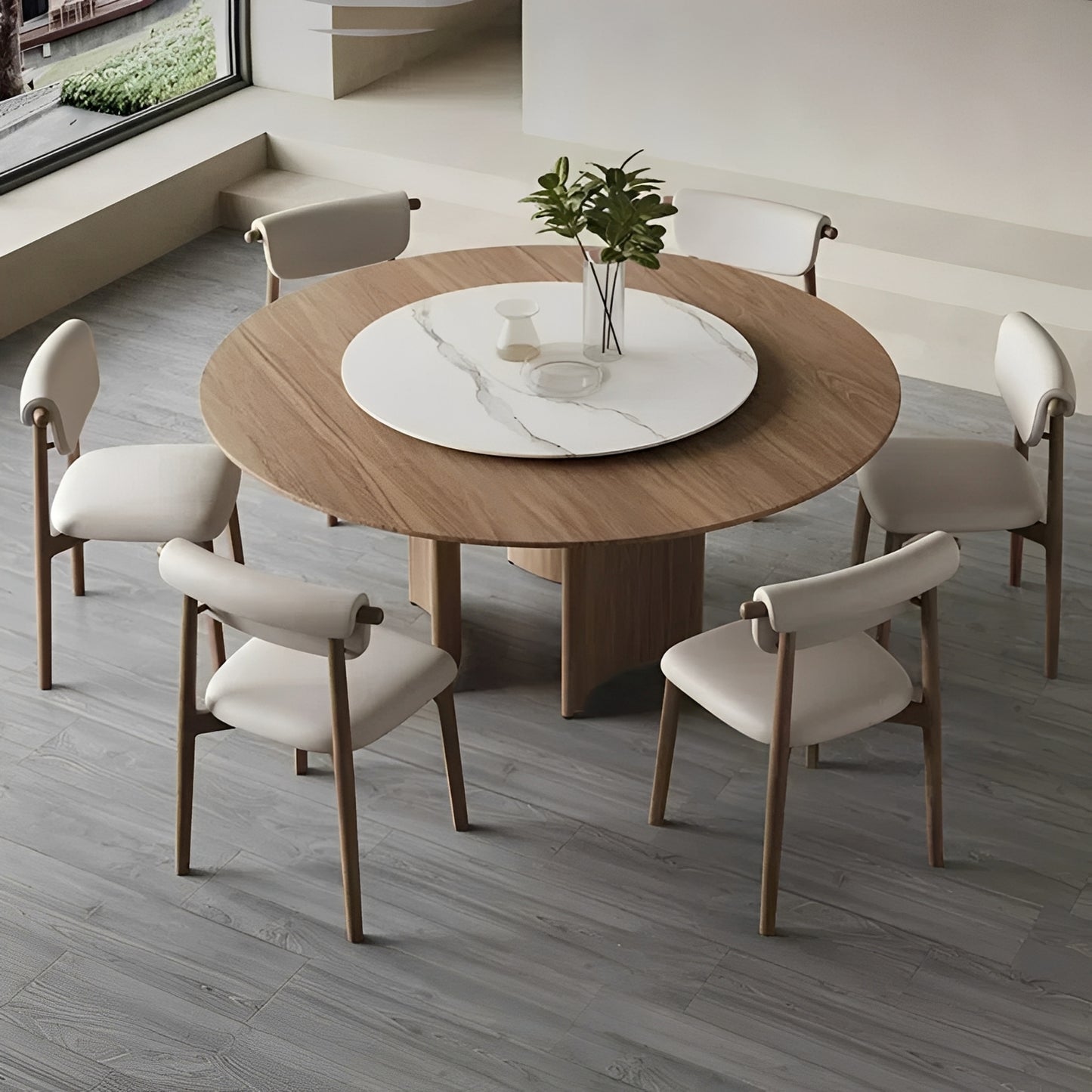 Finn – Nordic Esszimmerstuhl im Wabi-Sabi-Stil