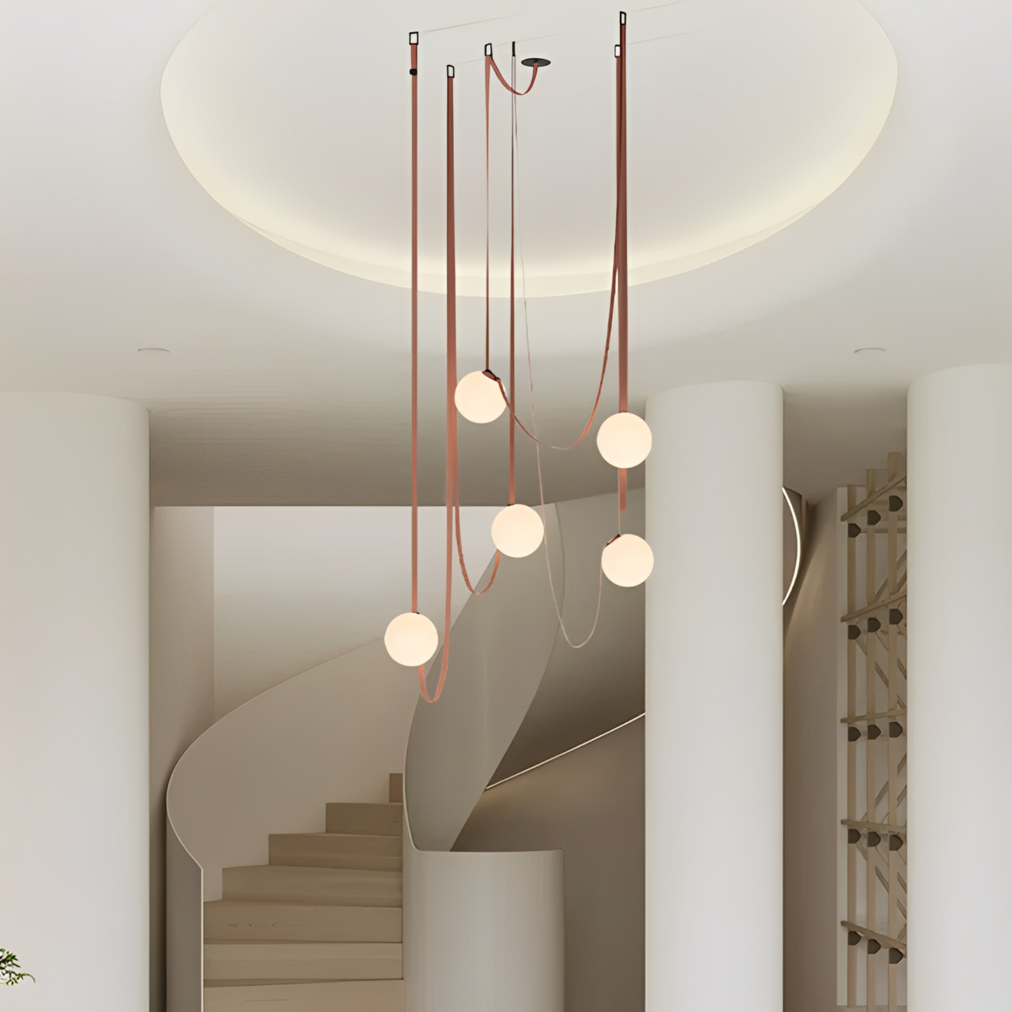 Jonas – Schlichte Duplex LED Hängeleuchte