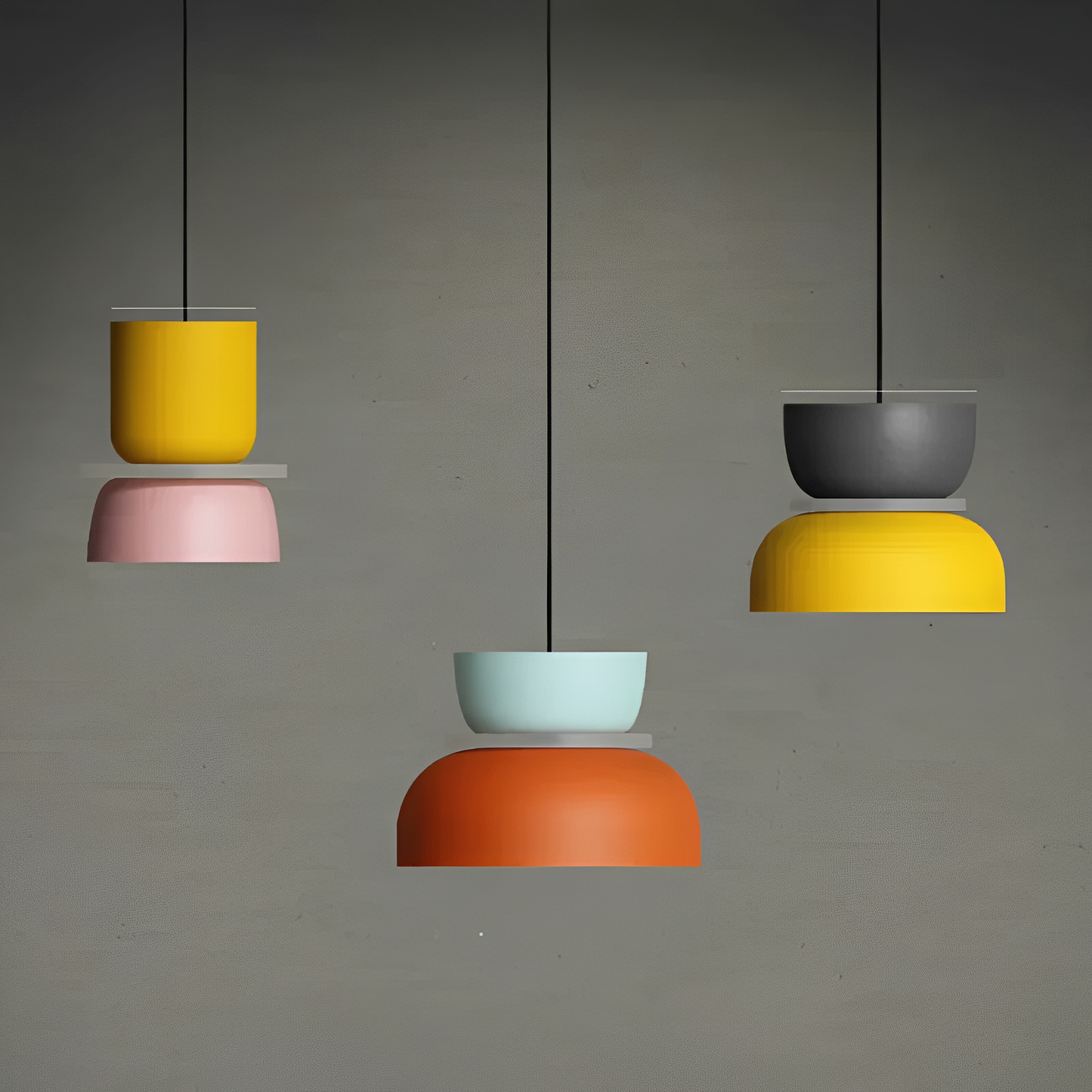 Sven – Schlichte Nordic Drachen Laterne Deckenlampe