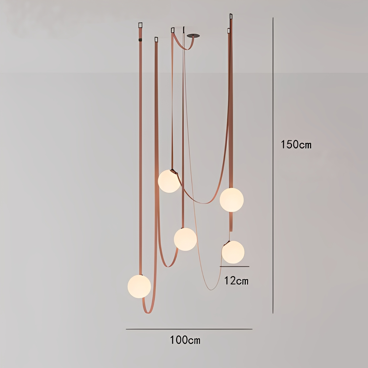 Jonas – Schlichte Duplex LED Hängeleuchte