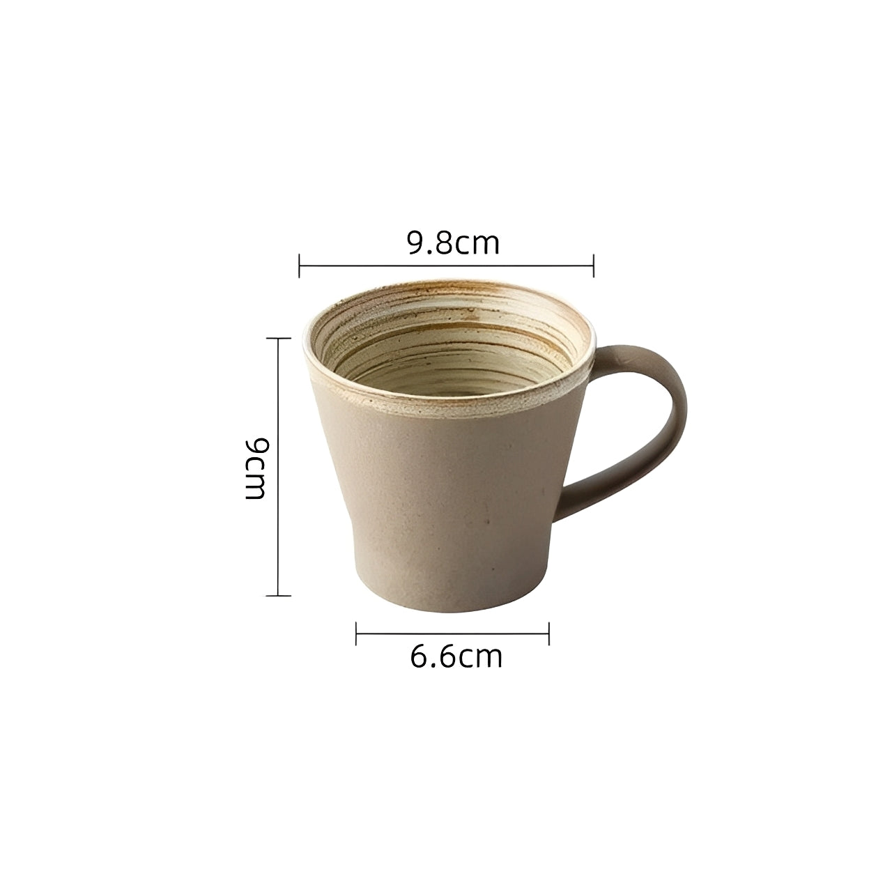 Felipe – Elegante Stoneware Kaffeetasse