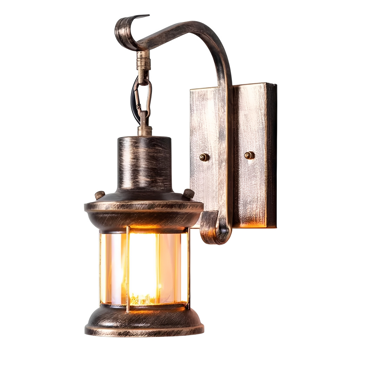 Lukas – Wandlampe im Retro-Industriestil