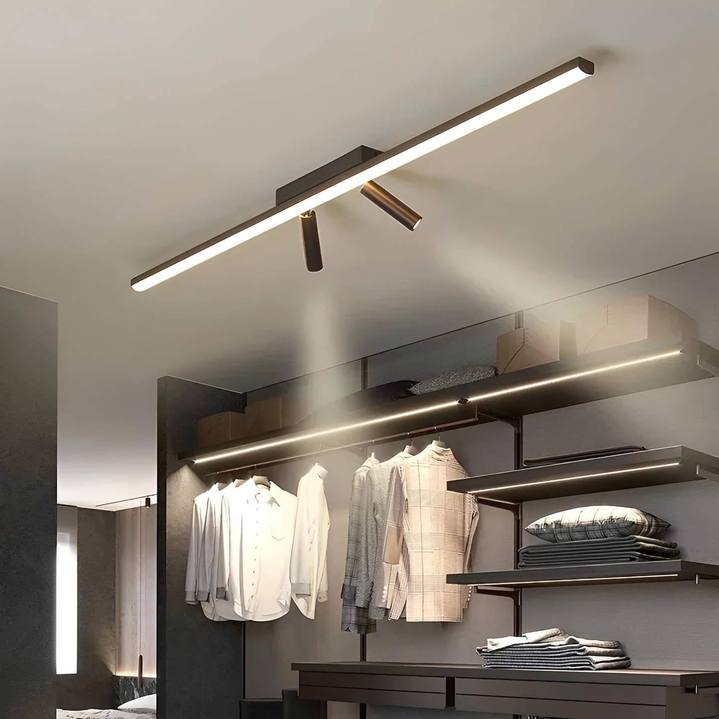 Haney – Lineare LED-Deckenleuchte