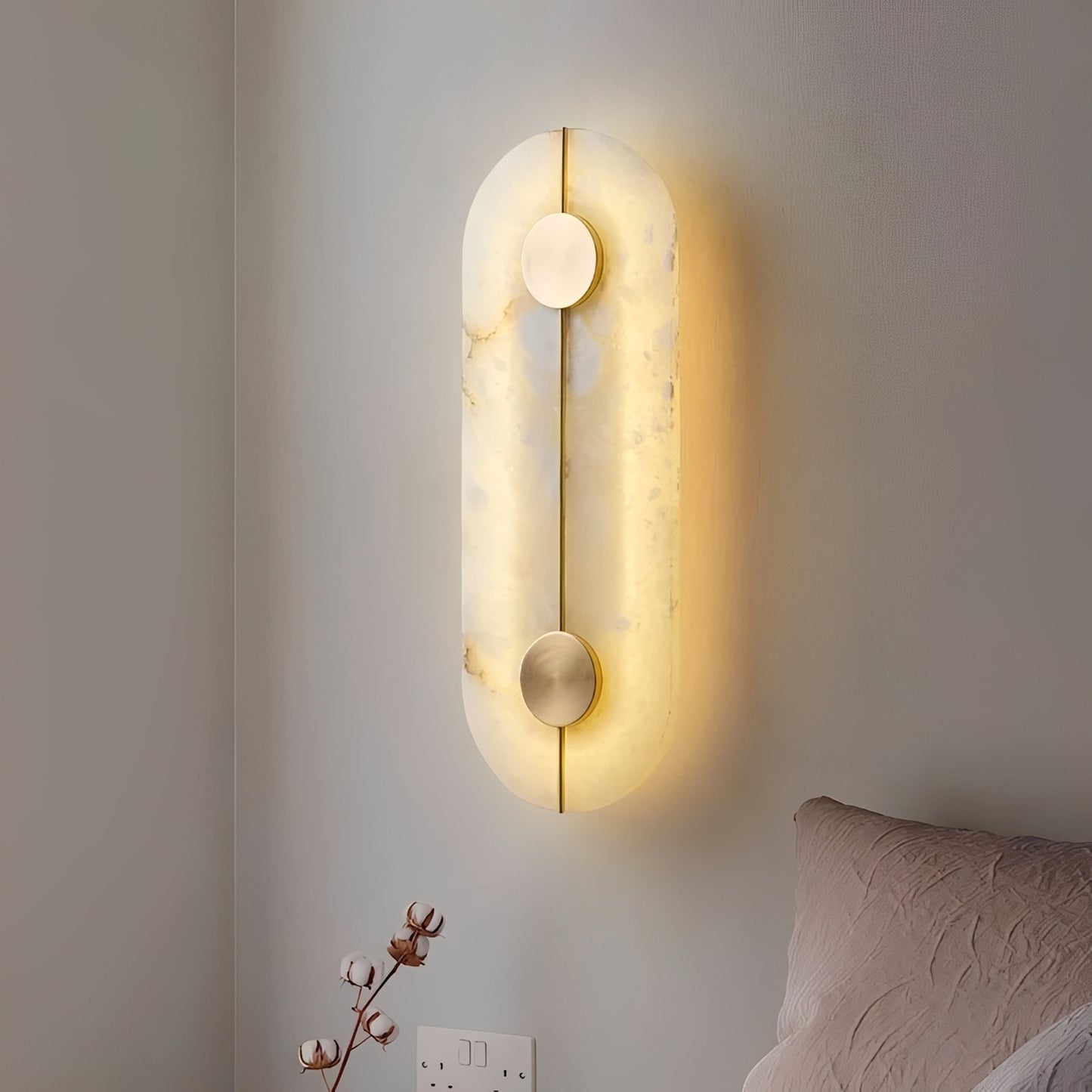 Jasper – Nordic Style Marmor-Wandlampe