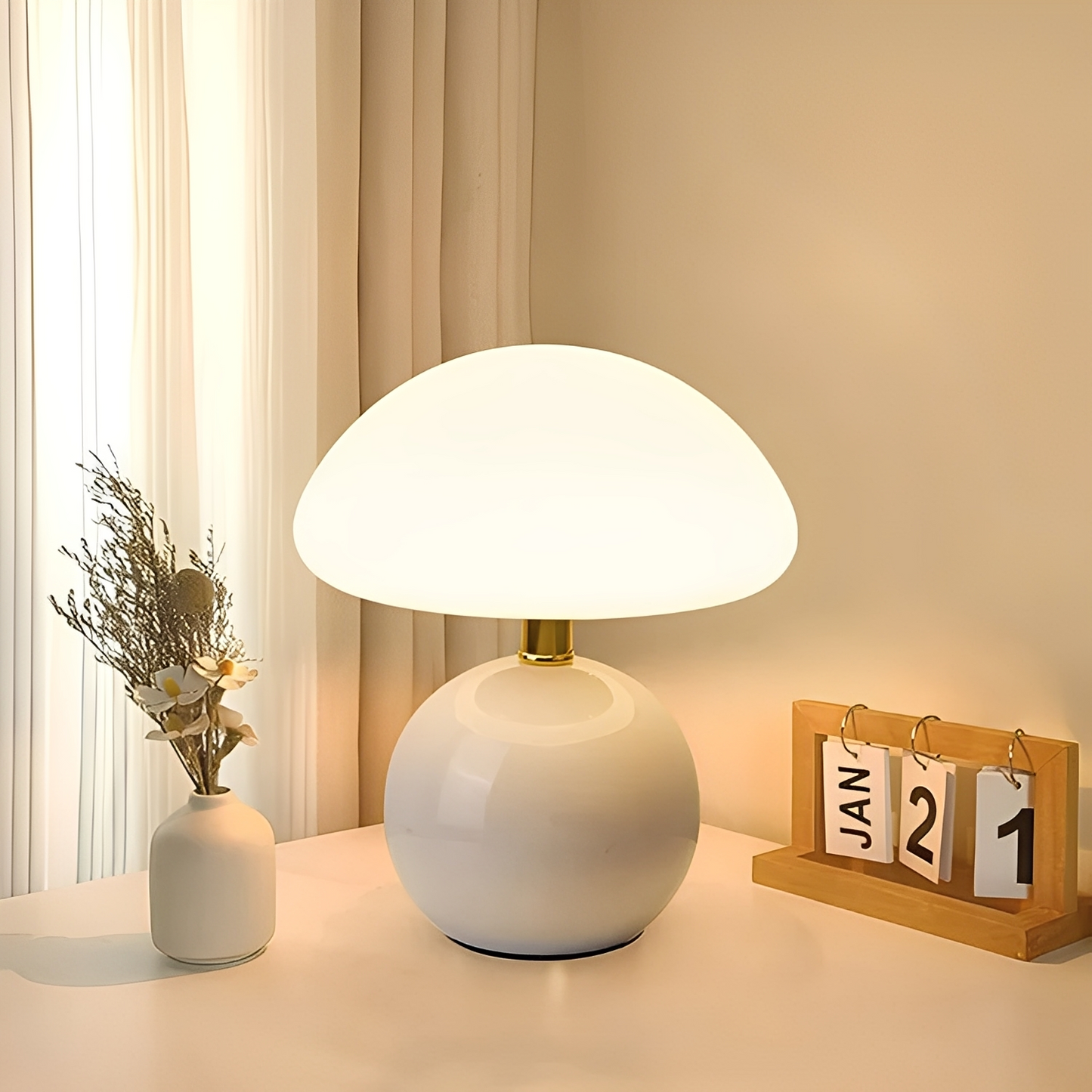 Miyu – Pilz-Tischlampe