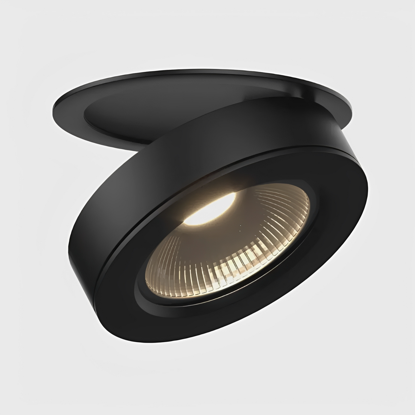 Theo – Schlichte Aluminium LED-Deckenleuchte