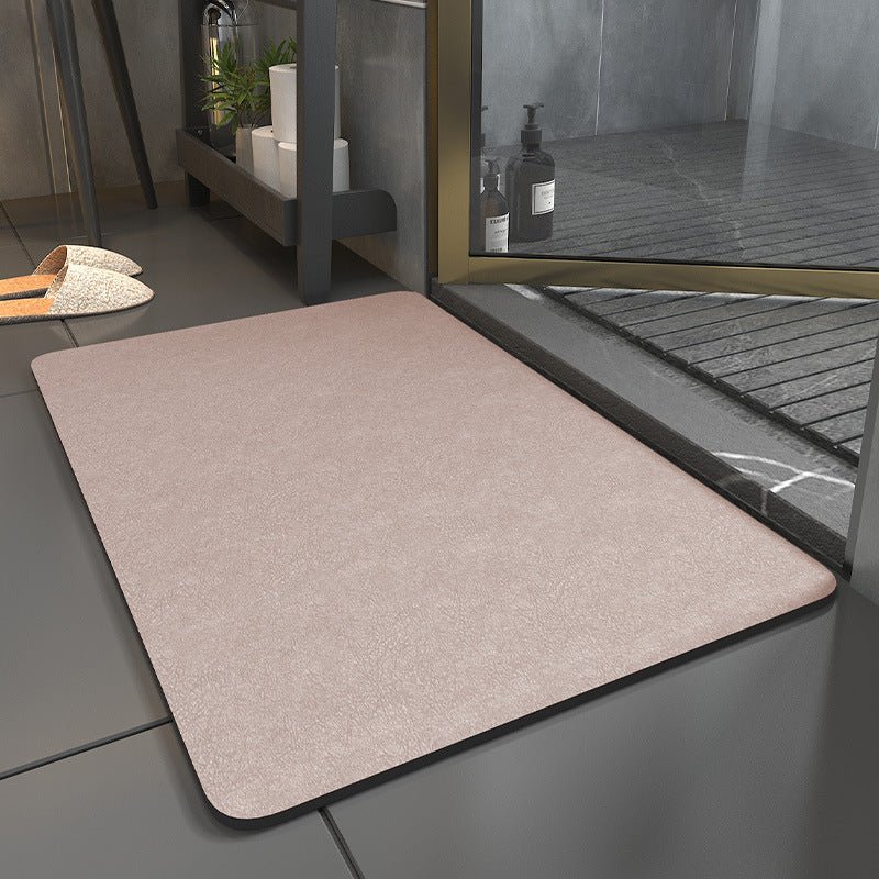 Rinea – Schlichte Bodenmatte aus Kunstleder