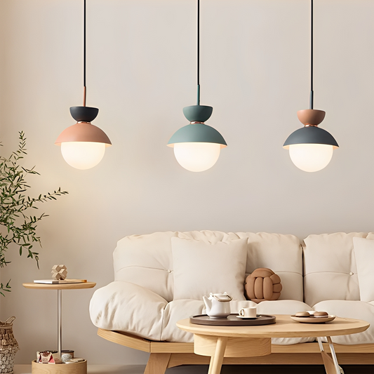 Jasmila – Moderne Macaron-Pendelleuchte