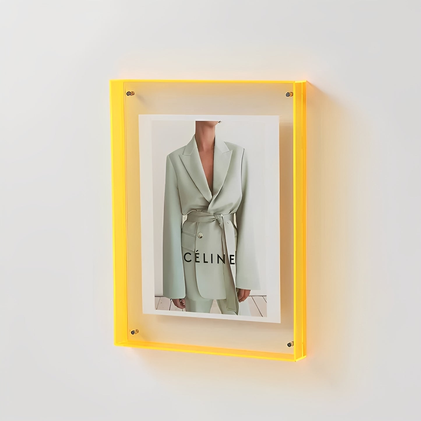 Clara – Transparenter DIY-Fotorahmen aus Acryl