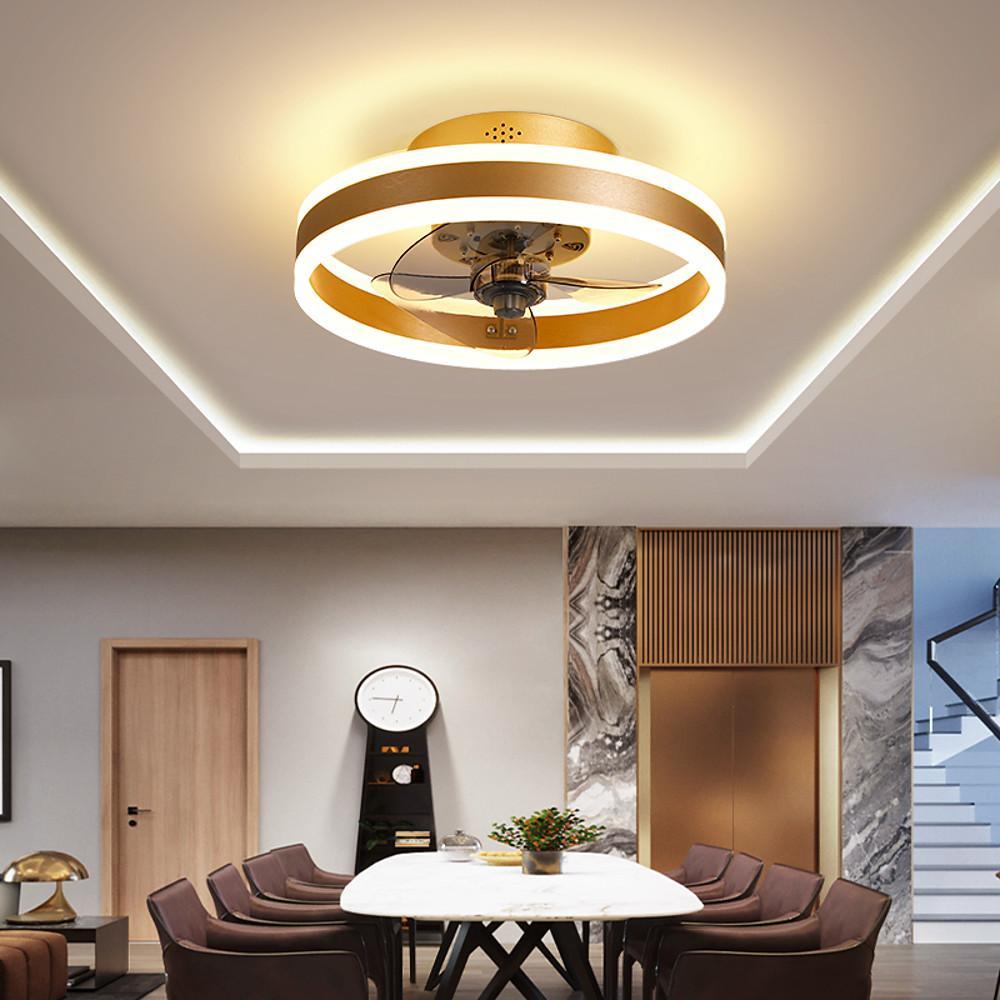 Elian – Moderne Deckenventilator-Lampe