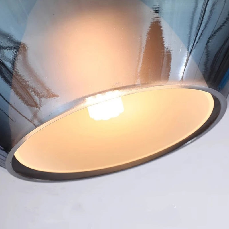 Althea – Moderne Mehrfarbige Glas Pendelleuchte