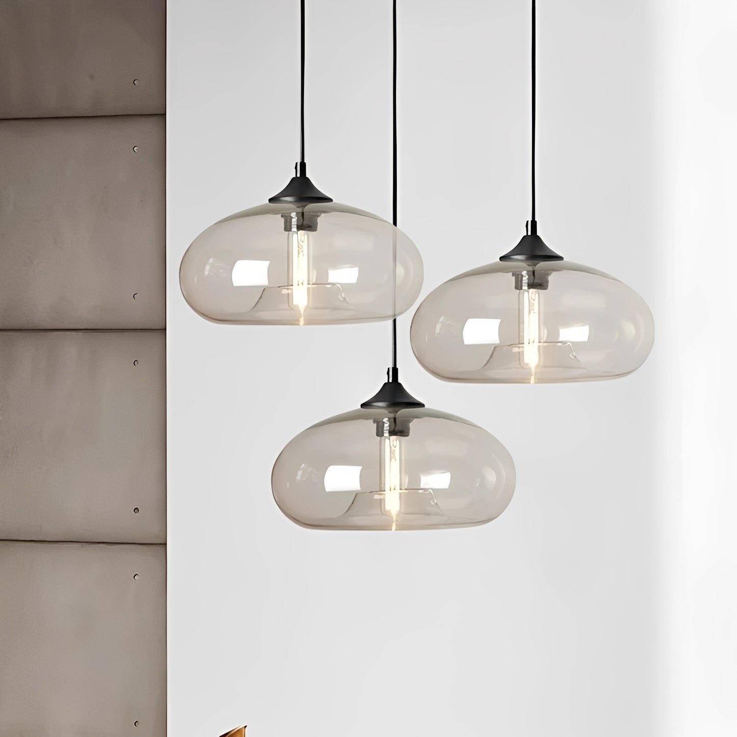 Greta – Vintage-Inspirierte Glas Pendelleuchte