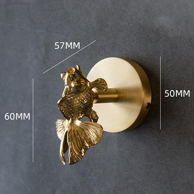 WildBrass – Tierische Wandhaken aus massivem Messing