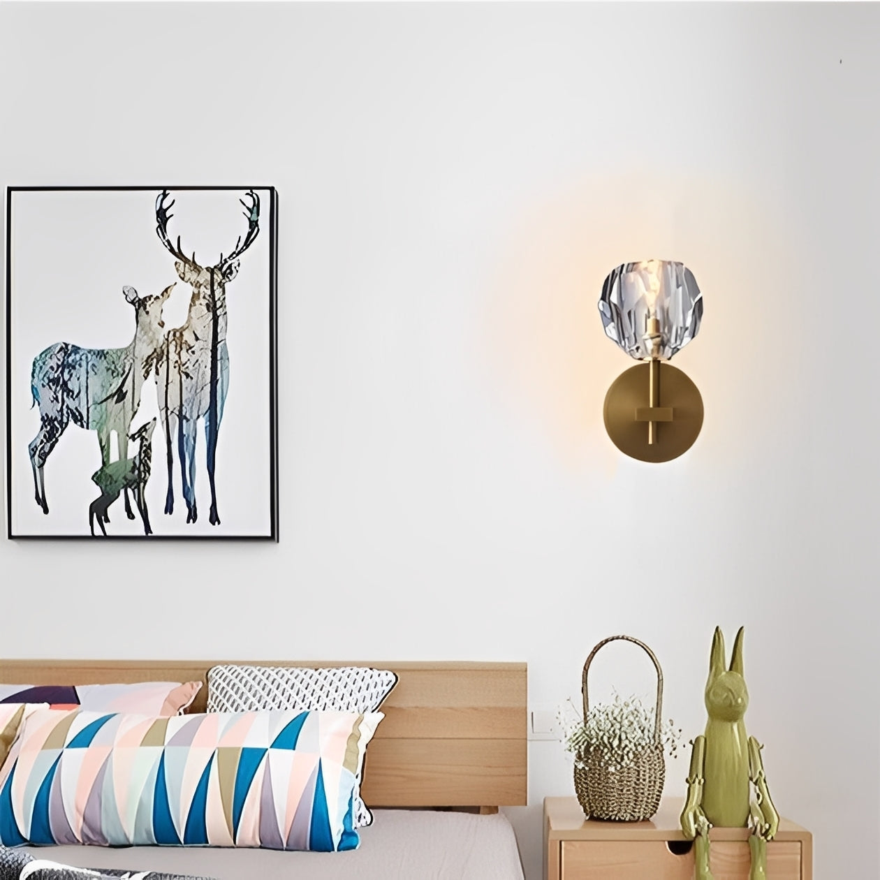 Celis – Moderne Kristall-Wandleuchte