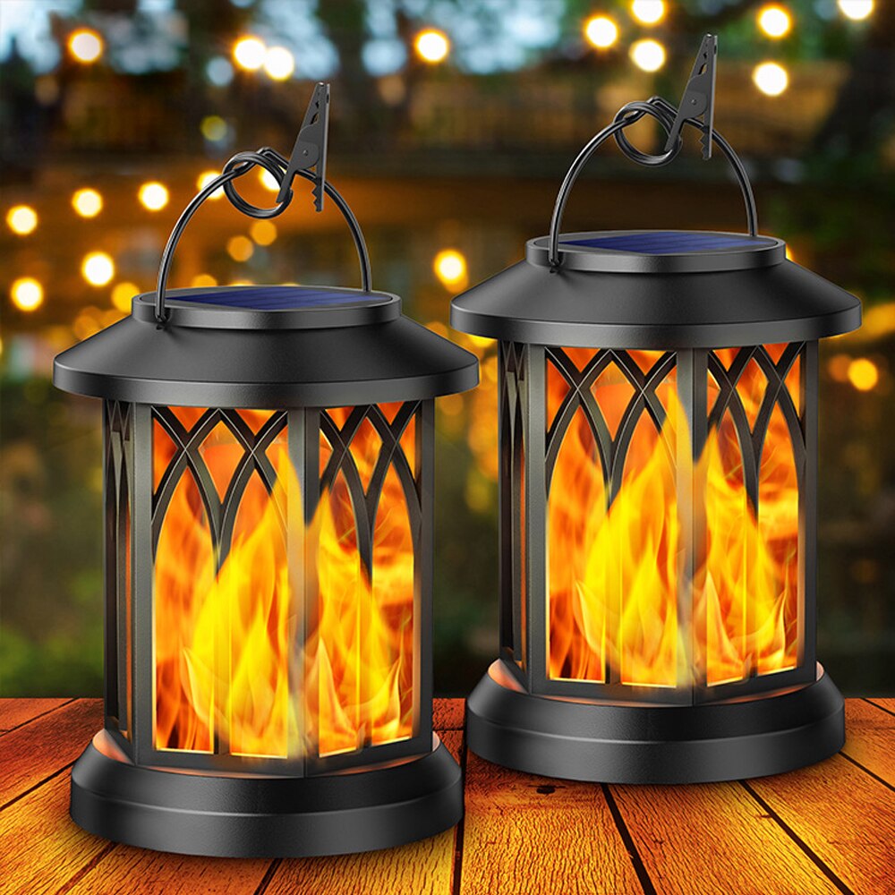 Lucian – LED Solar-Flammenlampe