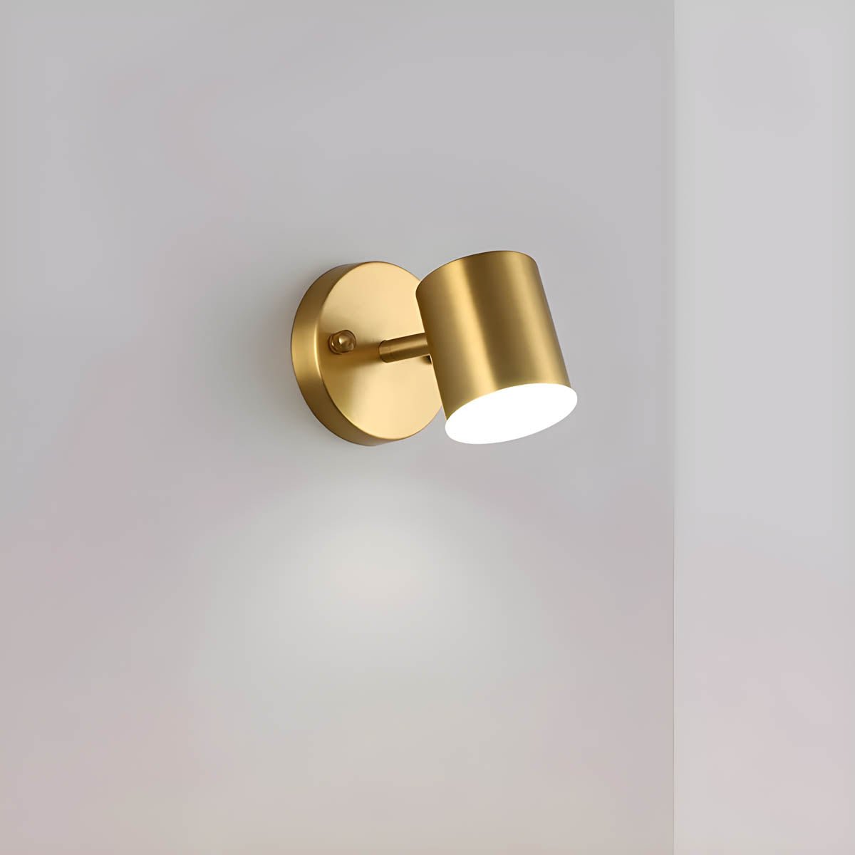 Natsumi – Skandinavische Kupfer-LED-Wandleuchte