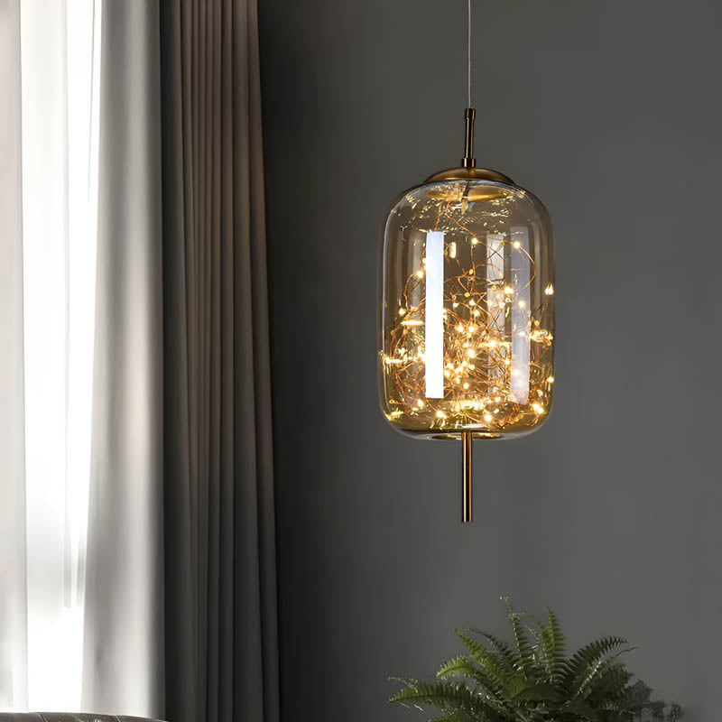 Ellyse – Pendelleuchte mit funkelndem Glasdesign: Klassische Eleganz trifft moderne Magie
