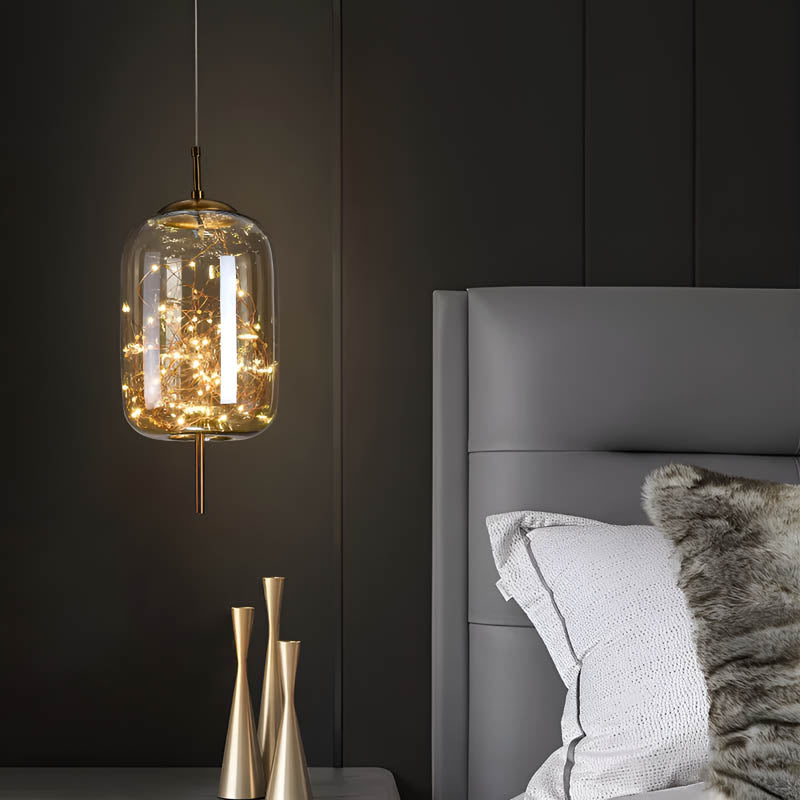 Ellyse – Pendelleuchte mit funkelndem Glasdesign: Klassische Eleganz trifft moderne Magie