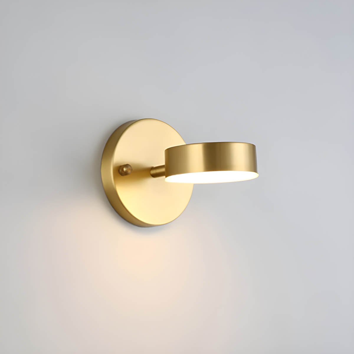 Natsumi – Skandinavische Kupfer-LED-Wandleuchte