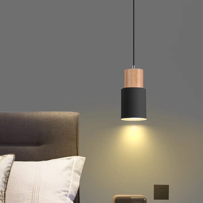 Loewe – Schlichte Holz-Pendelleuchte