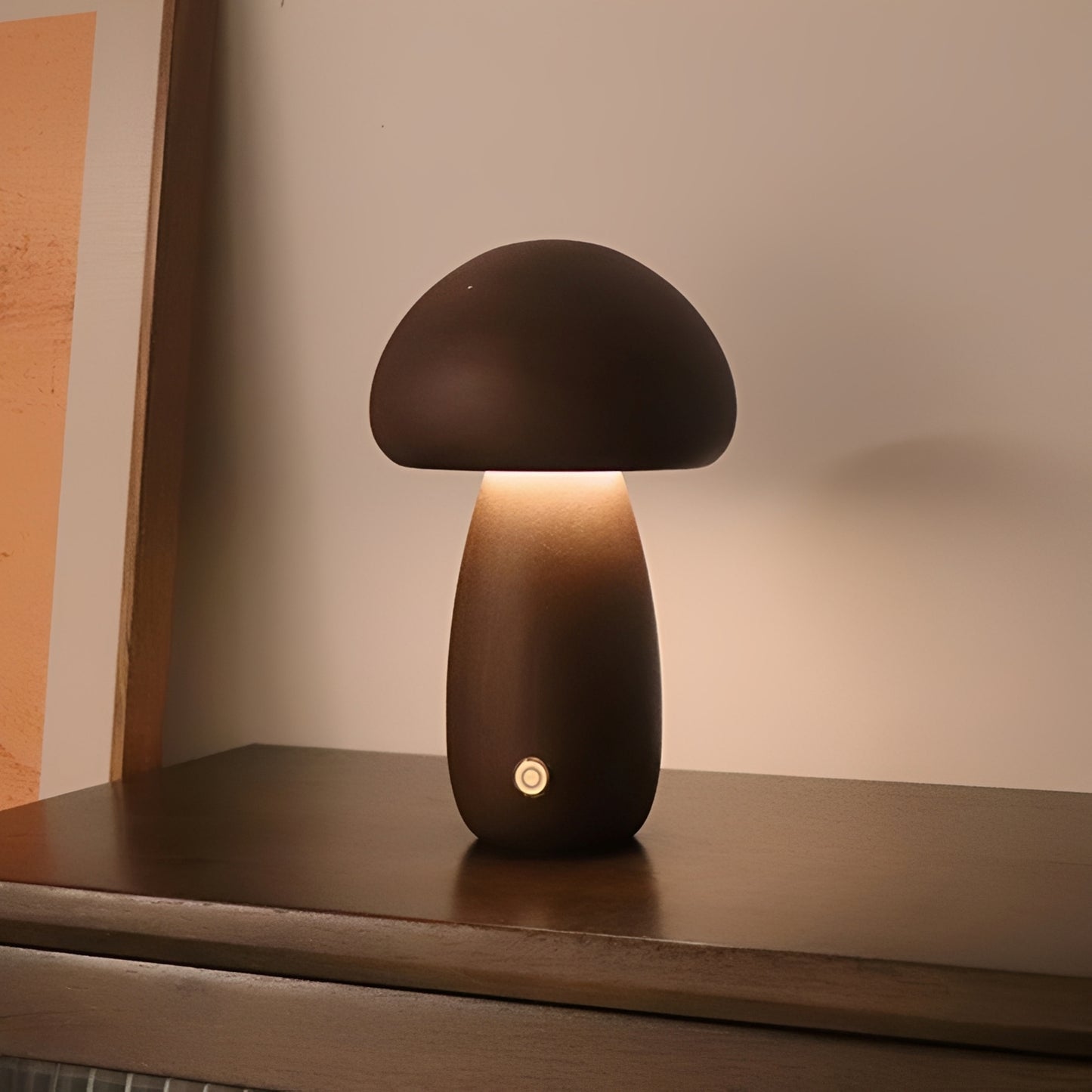Finn – Modernes Nachtlicht im Pilzdesign