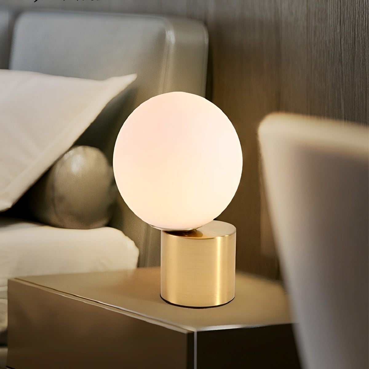 Alex – Moderne Nordic Glas-Tischleuchte