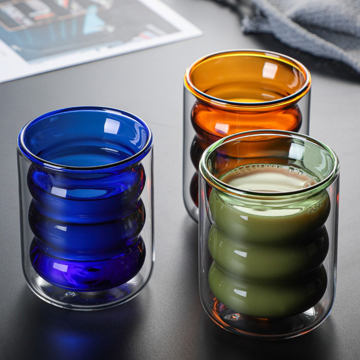 Ashti – Doppeltwandige Glas-Tasse