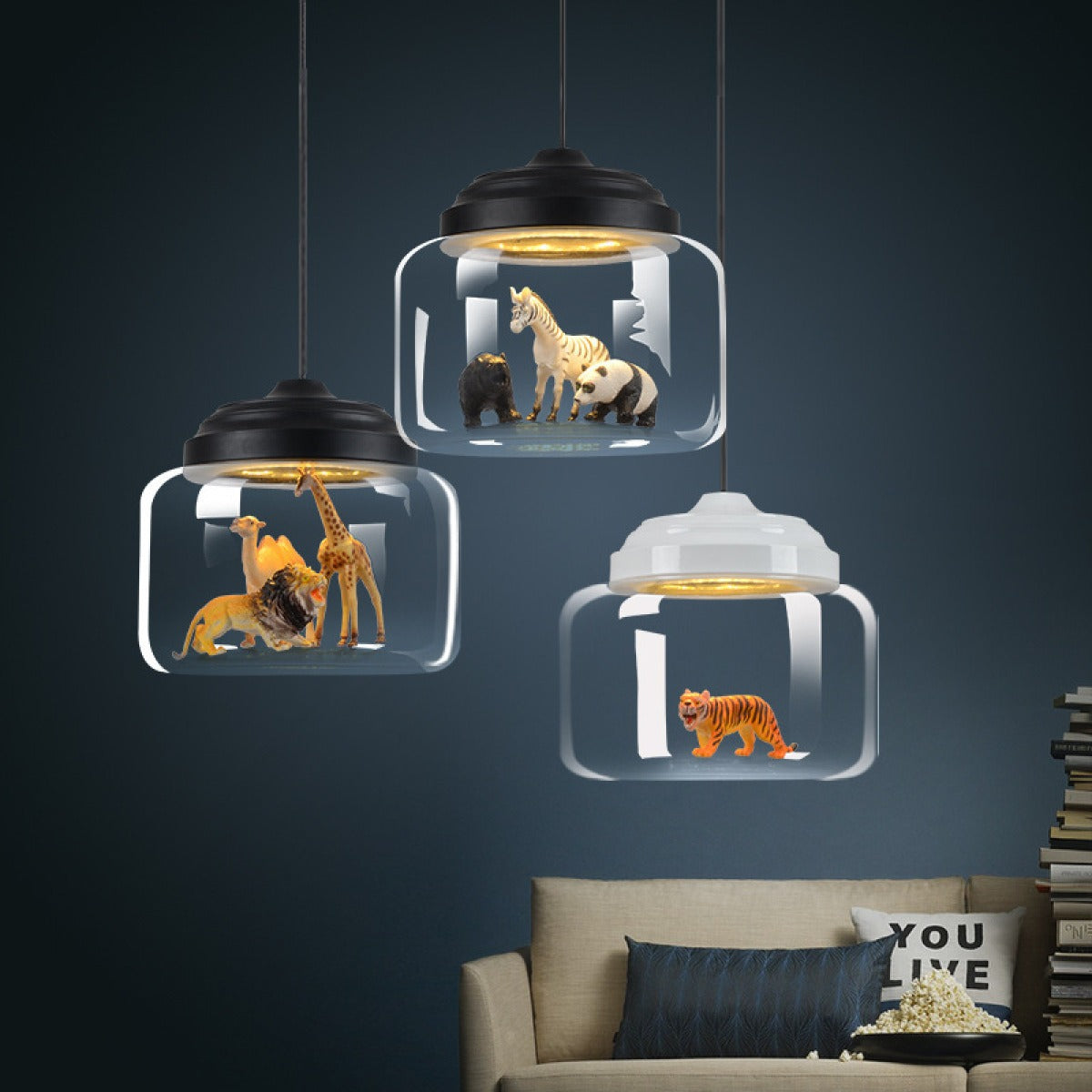 Mochiko – Kinderzimmer Glaslampe