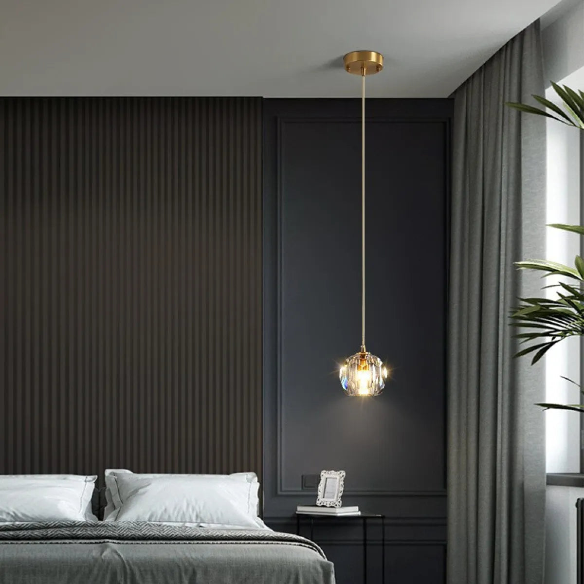 Jiren – Elegante LED Kristall-Pendelleuchte
