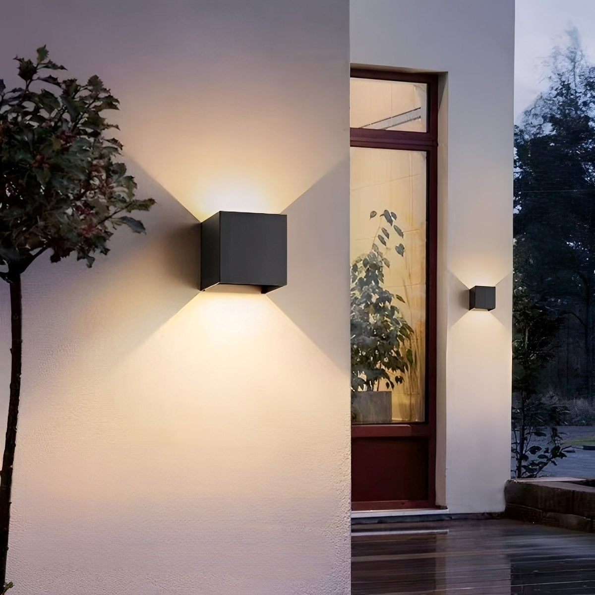 Kian – Outdoor LED-Wandleuchte Wasserdicht