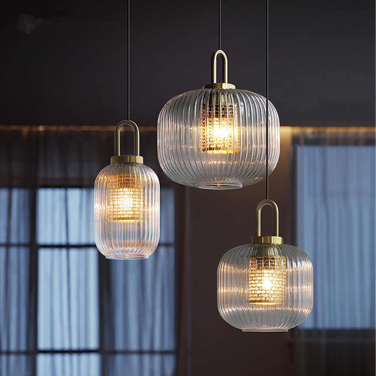 Josh – Nordic Glas-Kronleuchter