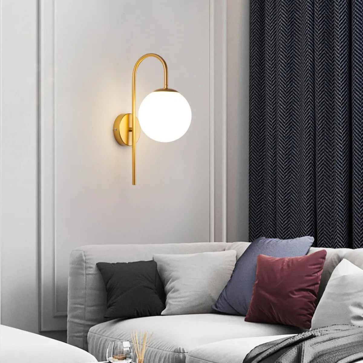 Aurelia – Luxuriöse Nordic Wandlampe