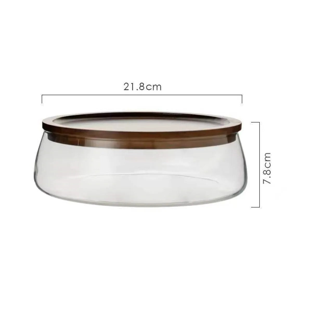 Leon – Handgefertigtes Glas-Doppelschalen-Set