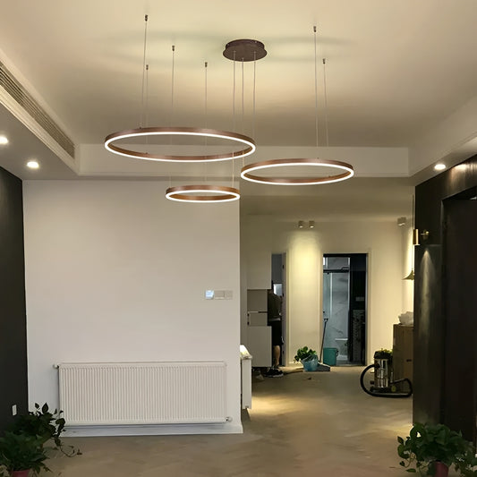 Kazumi – LED Ring Design-Kronleuchter